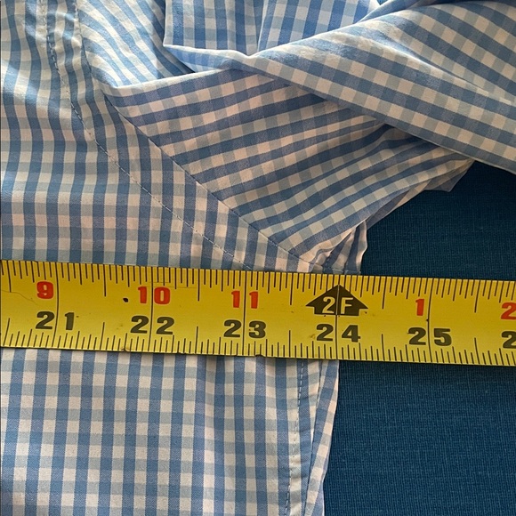 Vineyard Vines Light Blue Gingham Shirt - Picture 4 of 10